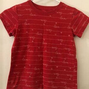 CityStreets Little Girls Love TShirt Size S 7-8